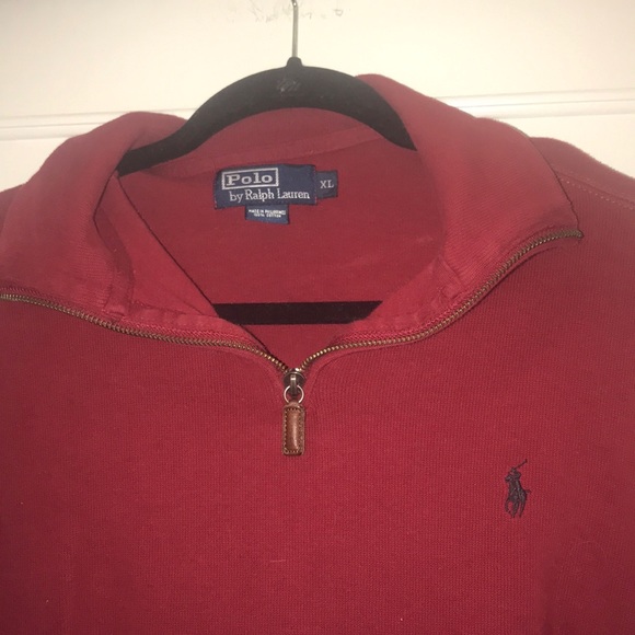 ❤️SOLD FINAL SALE Ralph Lauren polo 1/4 zip sweatshirt - Picture 2 of 4